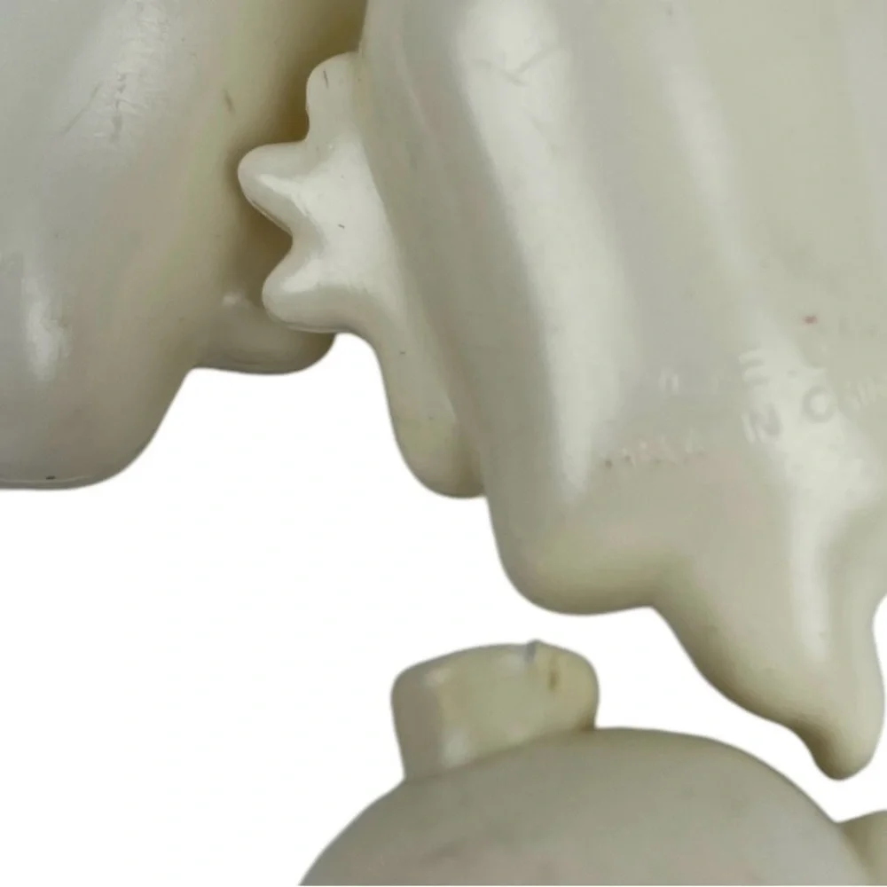Vintage 80s 90s Halloween Silly Ghost Face Blow Mold String Light Covers